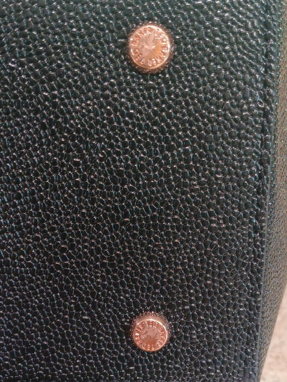 Ted Baker Black Satchel with Bow and Rose-Gold Accent - Picture 6 of 15